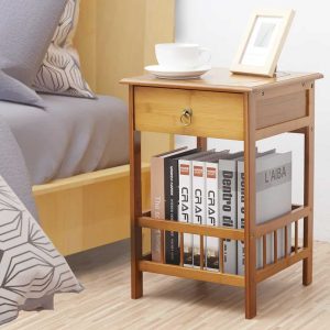 Square Etagere End Table 1