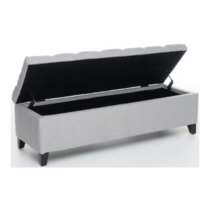 THM Furniture Upholstered Bench with Storage 4