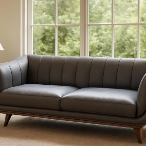 Natural Full Cowhide Leather 3 Seater Sofa, 2230x920x760 mm, Premium Quality Genuine Leather, Modern Design, Durable Hardwood Frame, Comfortable Seating Couch