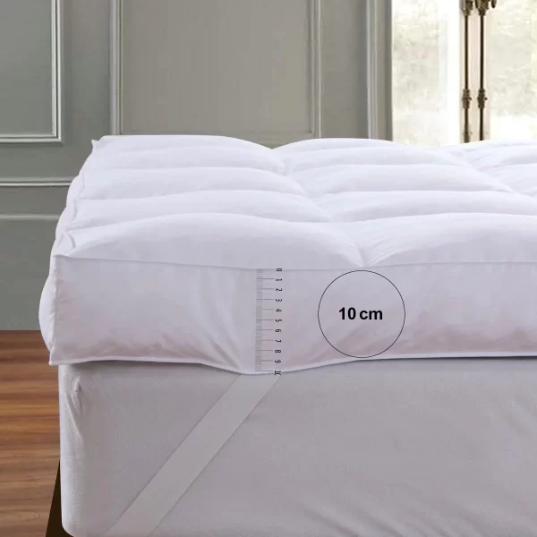 Home Mart Luxury Hotel Premium Mattress Topper 150×200×10cm - Image 2