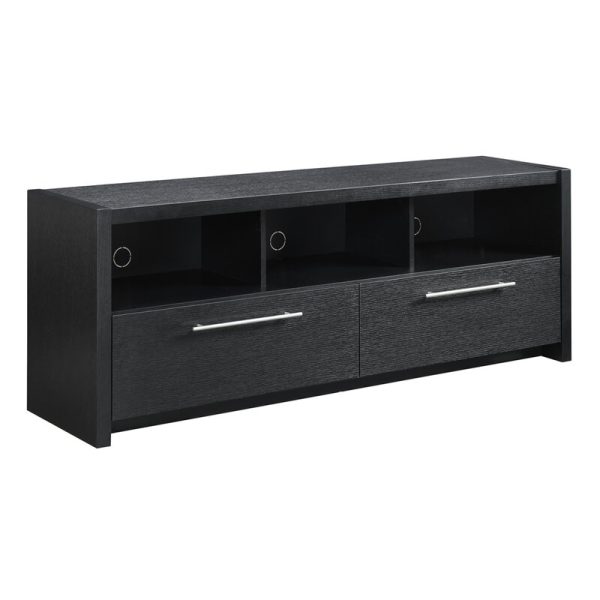 Home Mart 2 Drawer Ply Wood TV Stand - Image 9