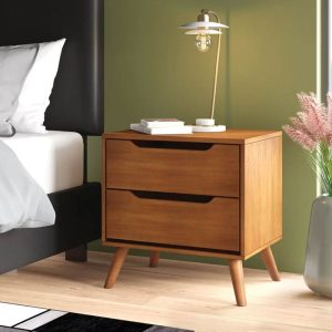 Home Mart 2 Drawers Night Stand