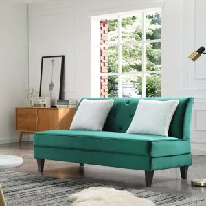 Home Mart 2 Seater Armless Sofa