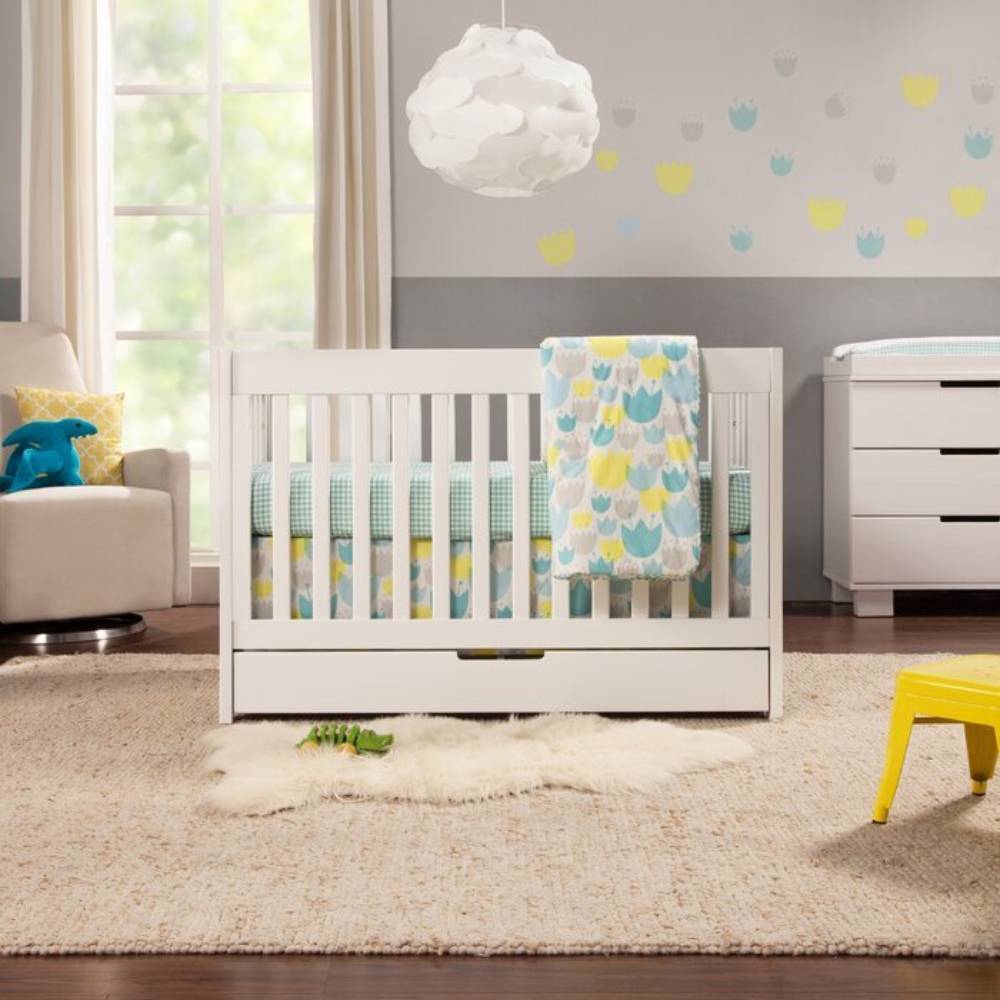 Home Mart 2-in-1 Baby Crib and Storage