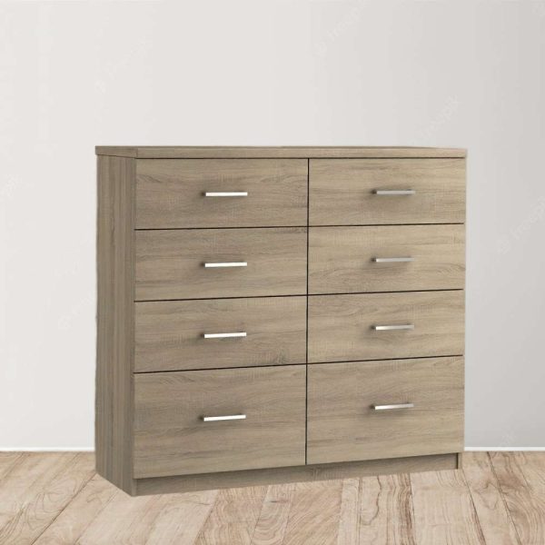Home Mart 4 Door Cabinet with Night Stand and Chest - Image 5