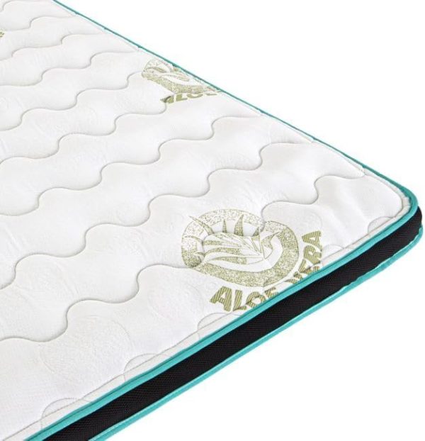 Home Mart Aloe Vera Memory Foam Mattress Topper 7 cm Height – Premium Aloe Vera Fabric – Eco-Friendly, Breathable & Durable Topper for Bed, Soft Support & Pressure Relief (Super King : 200x200 cm) - Image 27