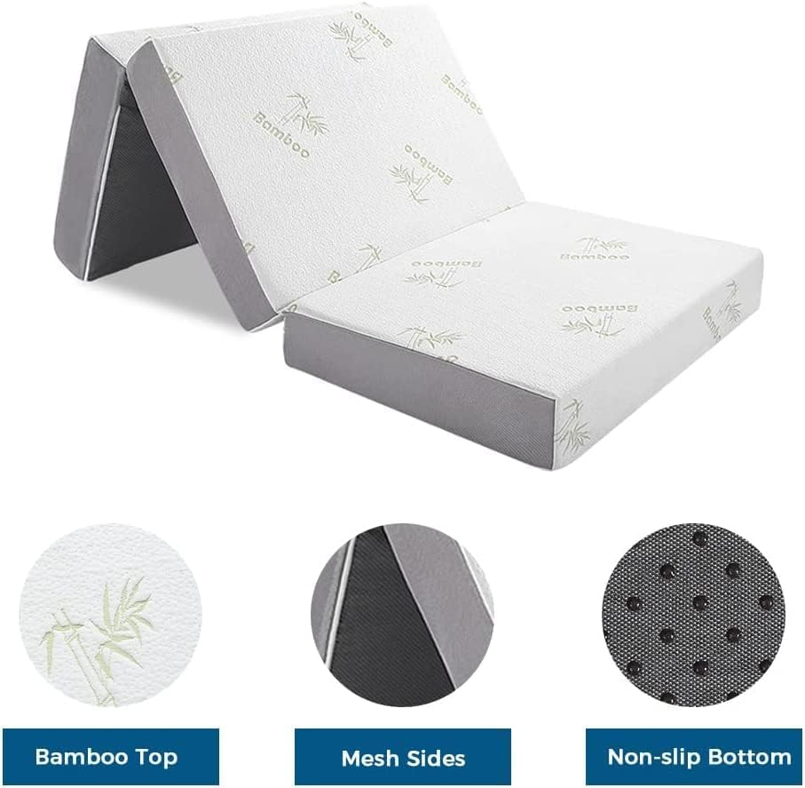 Queen Tri-Fold Mattress 79×59×4 | Home Mart - Image 7