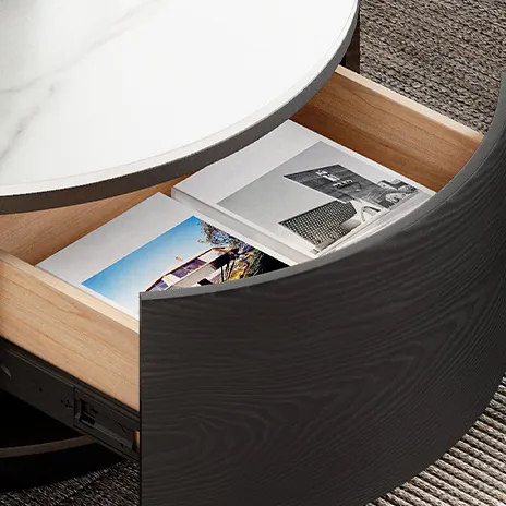 Home Mart Torben Round Coffee Table - Image 4