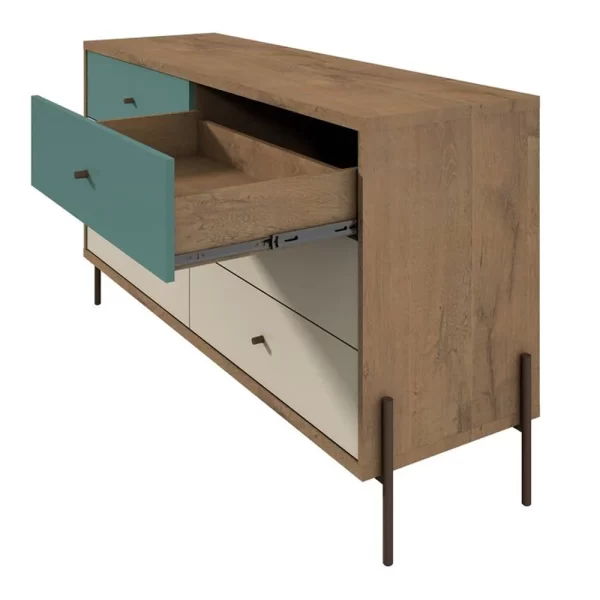 Home Mart Aakriti Colorful Dresser - Image 13