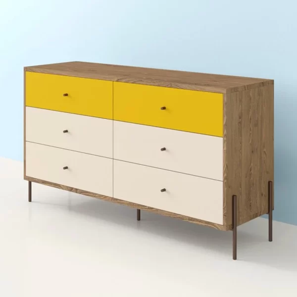 Home Mart Aakriti Colorful Dresser - Image 4
