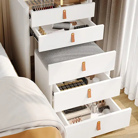 Home Mart Adam Flip-Top Makeup Vanity - Image 8