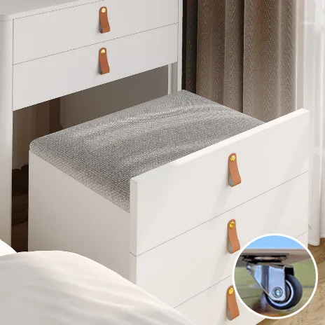 Home Mart Adam Flip-Top Makeup Vanity - Image 3