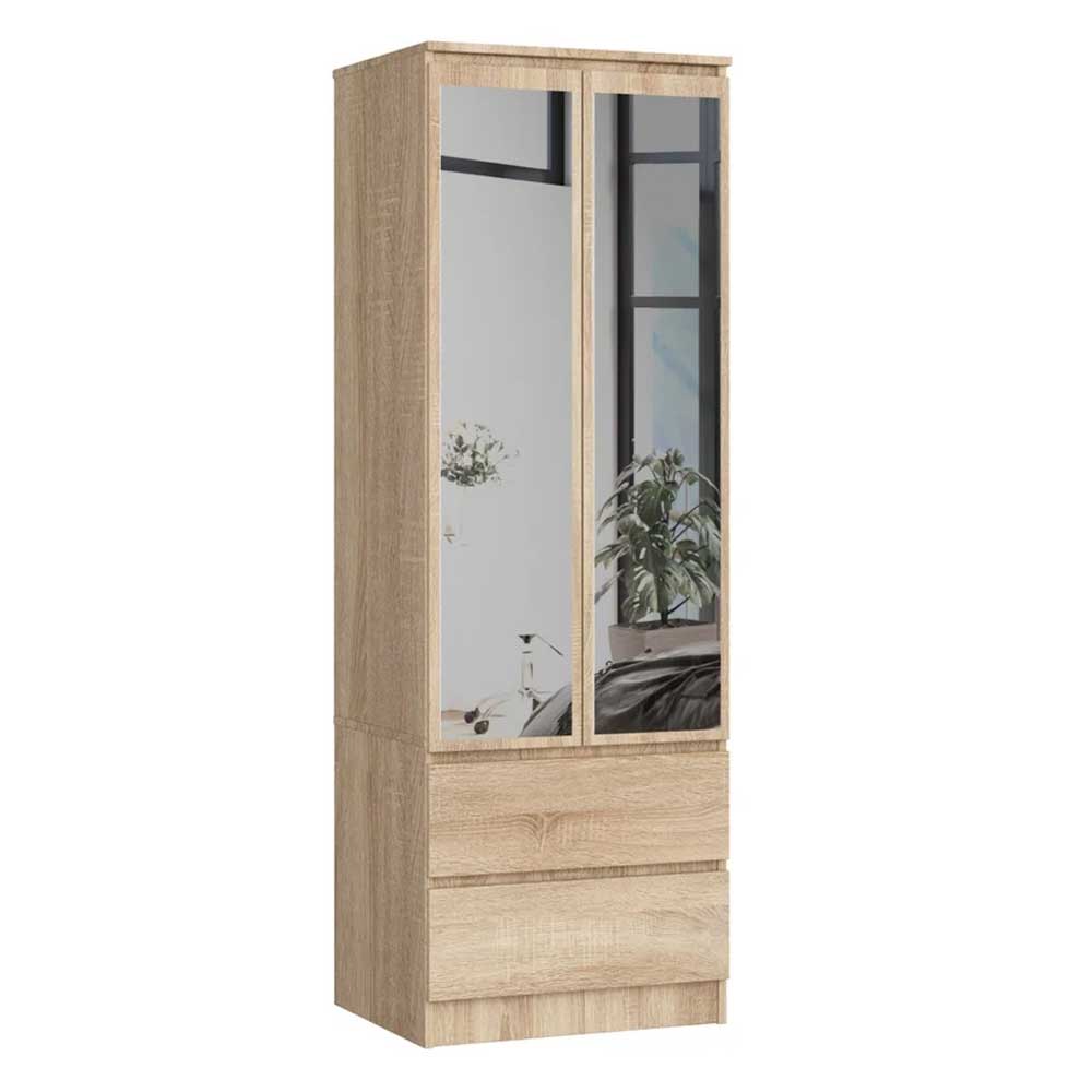Home Mart Alexsey 2 Door Wardrobe