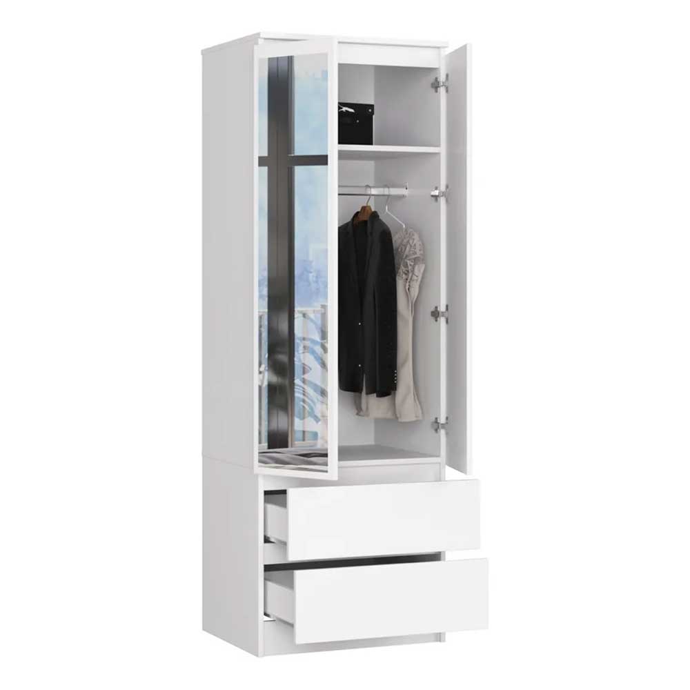 Home Mart Alexsey 2 Door Wardrobe - Image 4