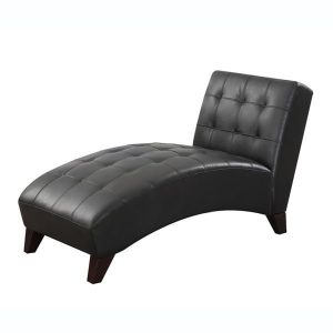 Alternative view of Home Mart Anna Upholstered Chaise Lounge