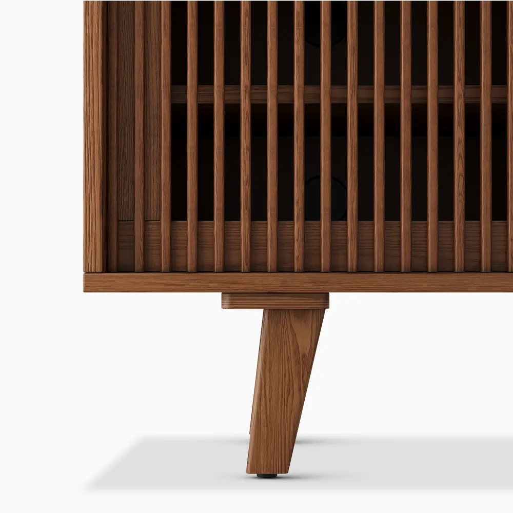 Home Mart Asto Wood TV Stand - Image 5