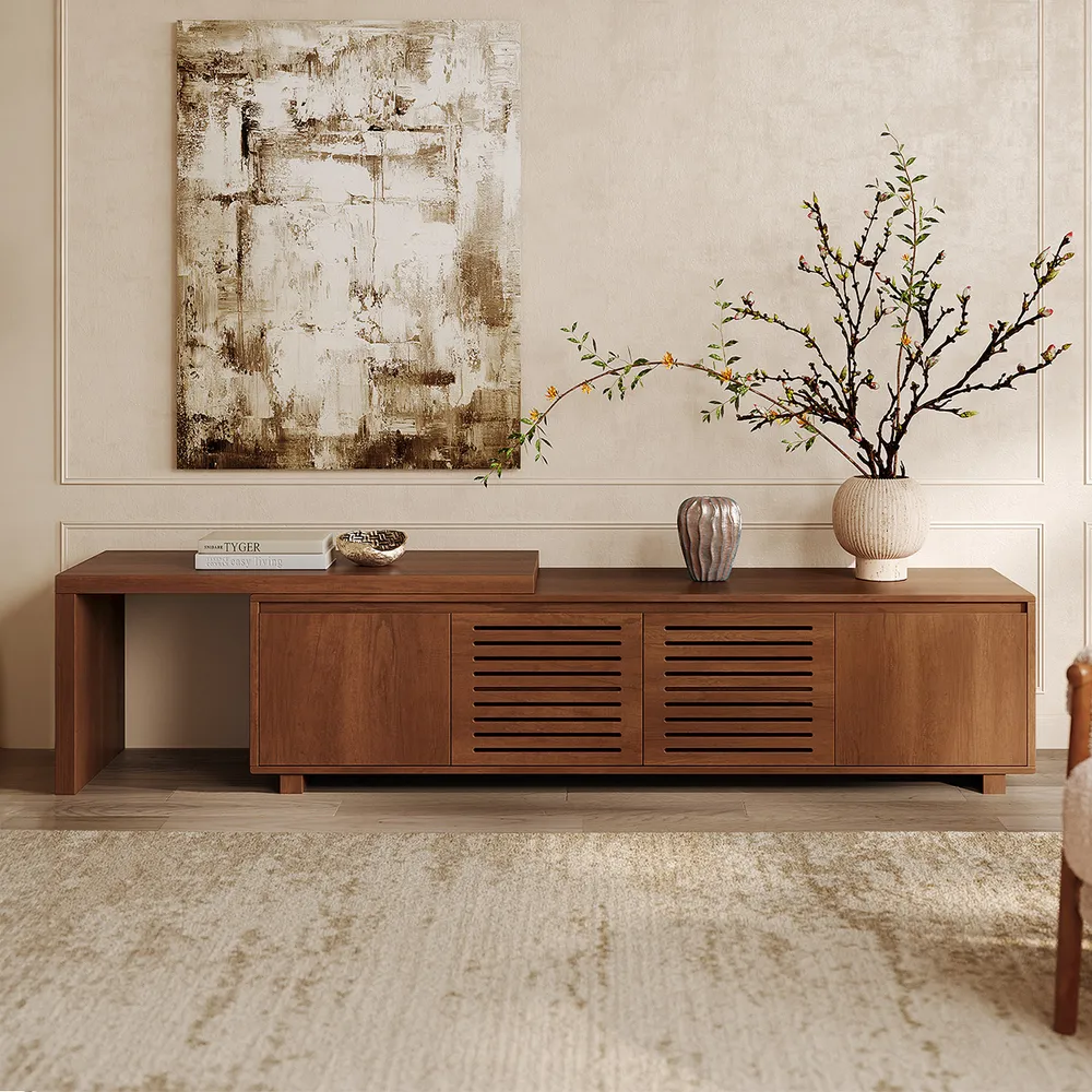 Home Mart Astrid Extendable TV Stand - Image 4