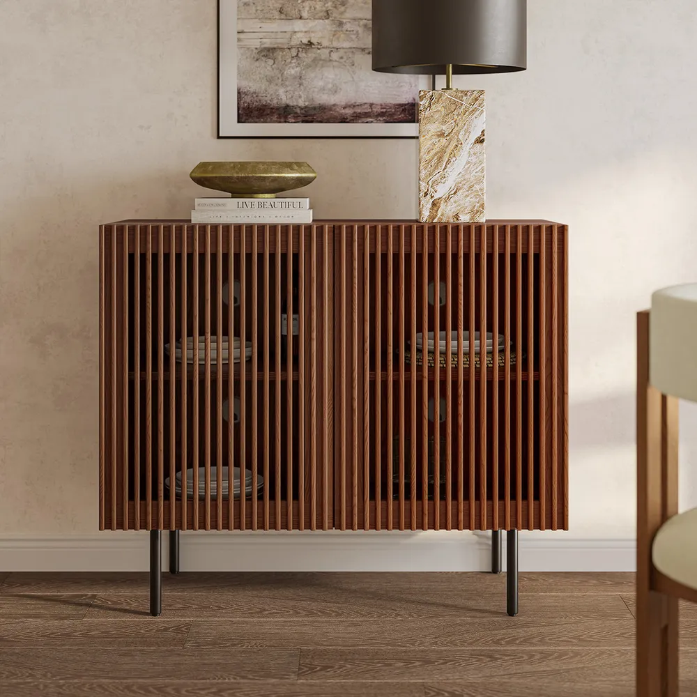 Home Mart Astrid Wood Sideboard - Image 5