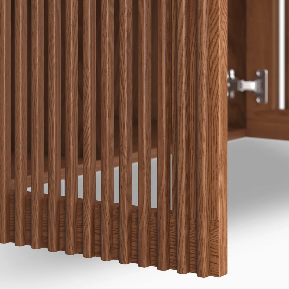 Home Mart Astrid Wood Sideboard - Image 8