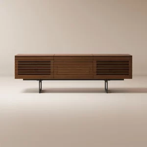 Home Mart Kevin Astrid Wood TV Stand