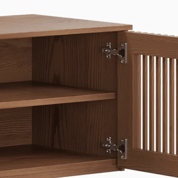 Home Mart Astrid Wood TV Stand - Image 7