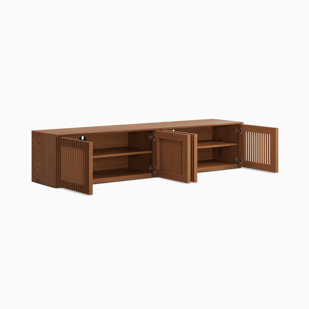Home Mart Astrid Wood TV Stand - Image 8