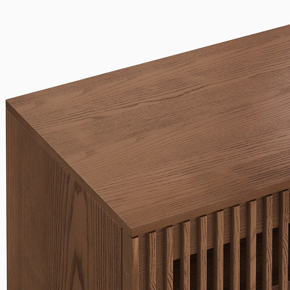 Home Mart Astrid Wood TV Stand - Image 11