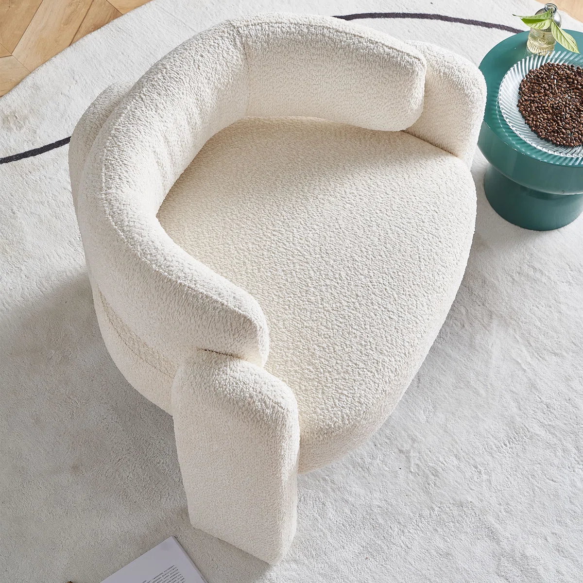 Home Mart Avagrace Club Chair - Image 4