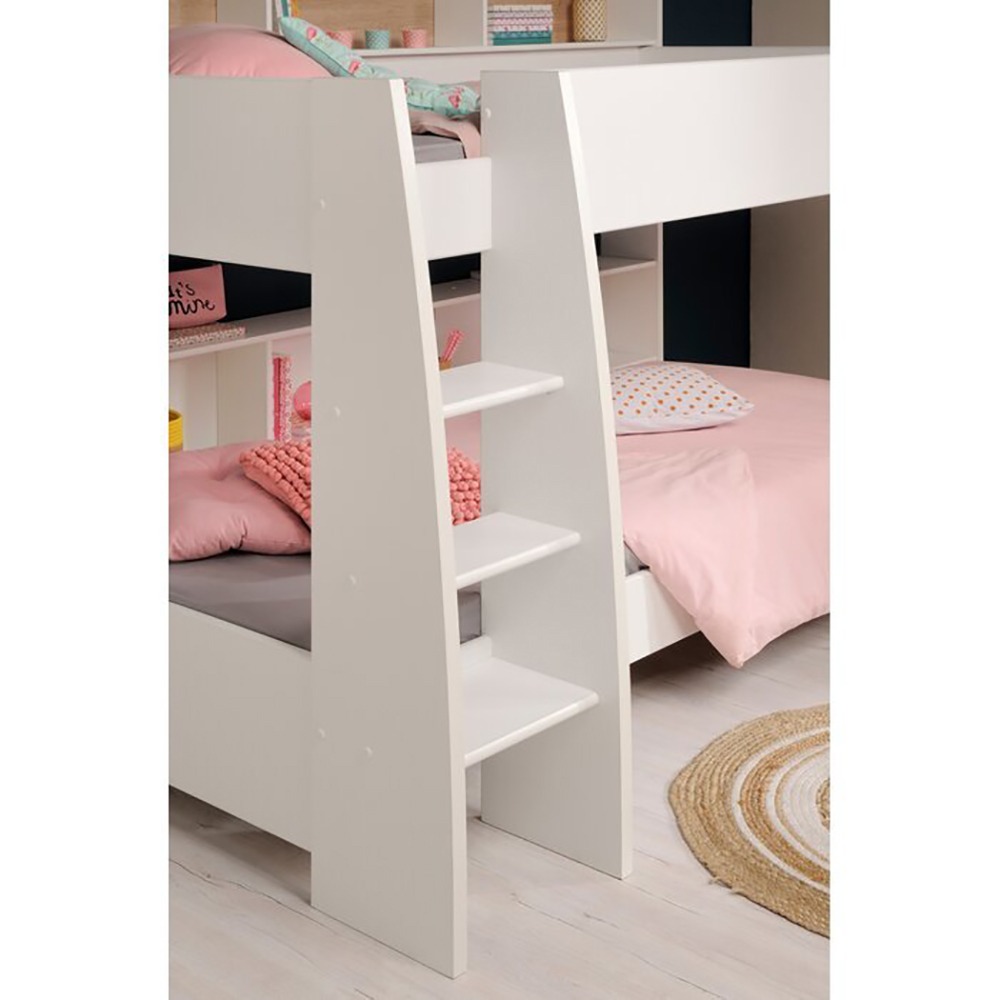 Home Mart Benji European Single Bed with Shelves and Drawers - Image 4