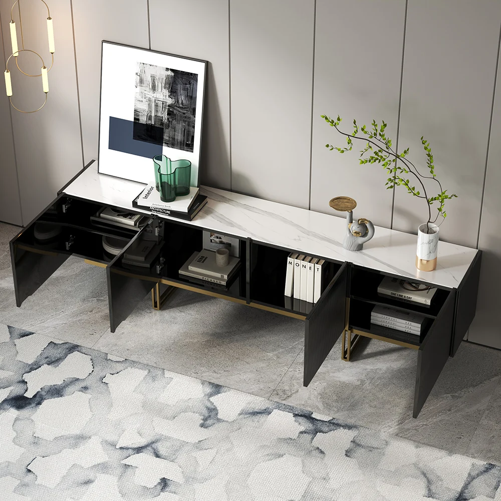 Home Mart Black Tv Unit - Image 23