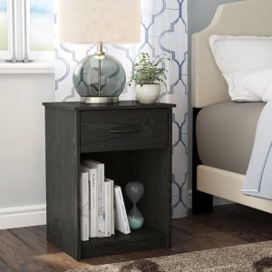 Home Mart Bowdoin 1-Drawer Night Stand