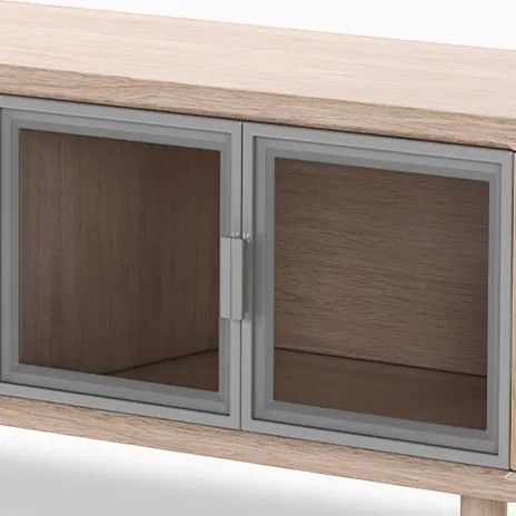 Home Mart Brittany Modern Wood TV Stand - Image 8