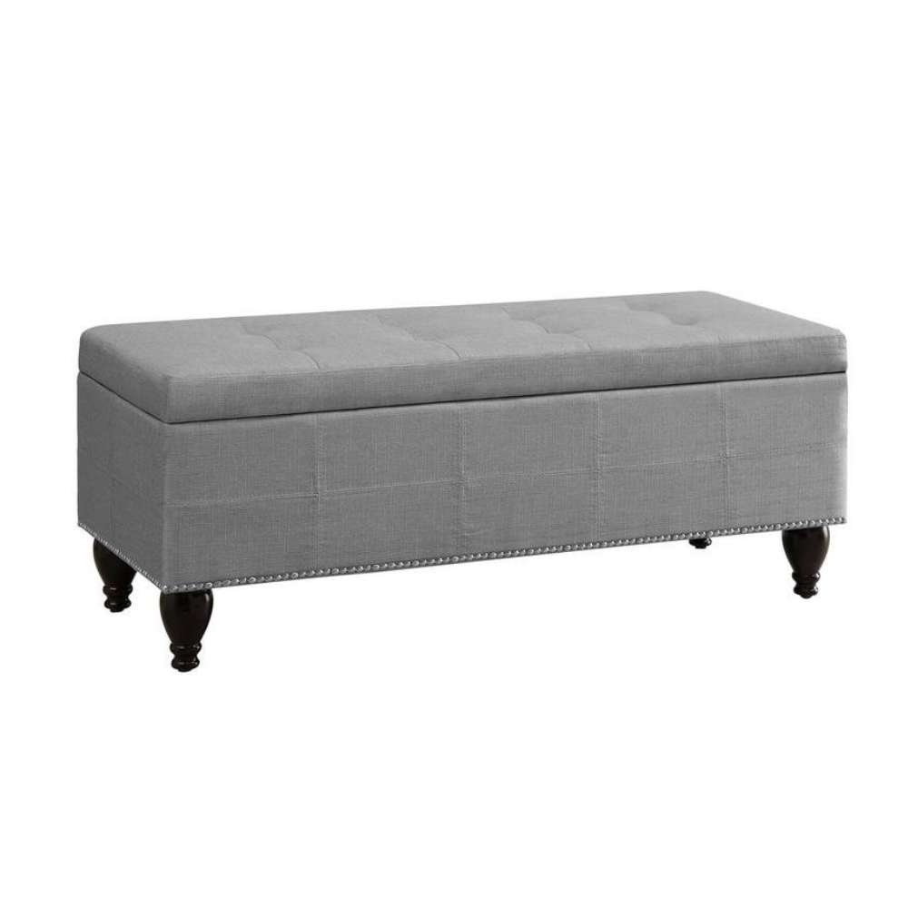 Home Mart Bunlap Upholstered Storage Bench - Image 7