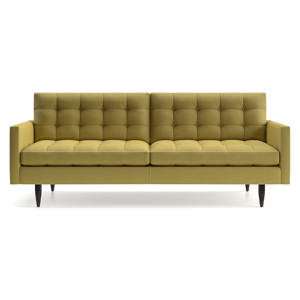 Home Mart Button Tufted Petrie Midcentury Sofa - Image 5