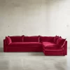 Home Mart Caprice Comfort L-Shaped Sofa
