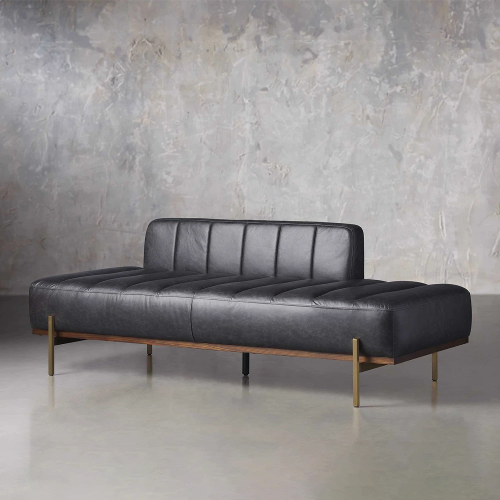 Home Mart Cascades Faux Leather Sofa - Image 10