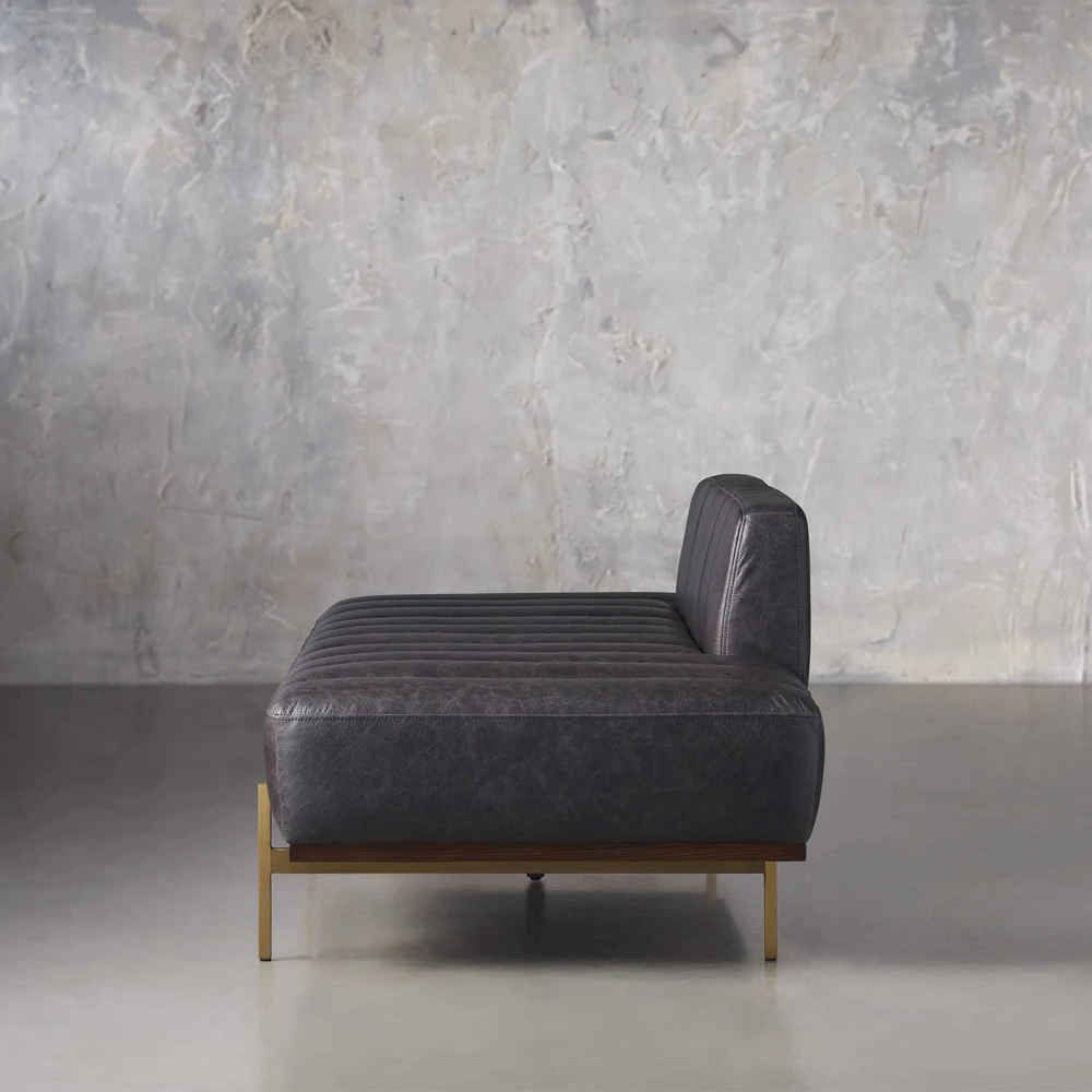 Home Mart Cascades Faux Leather Sofa - Image 11