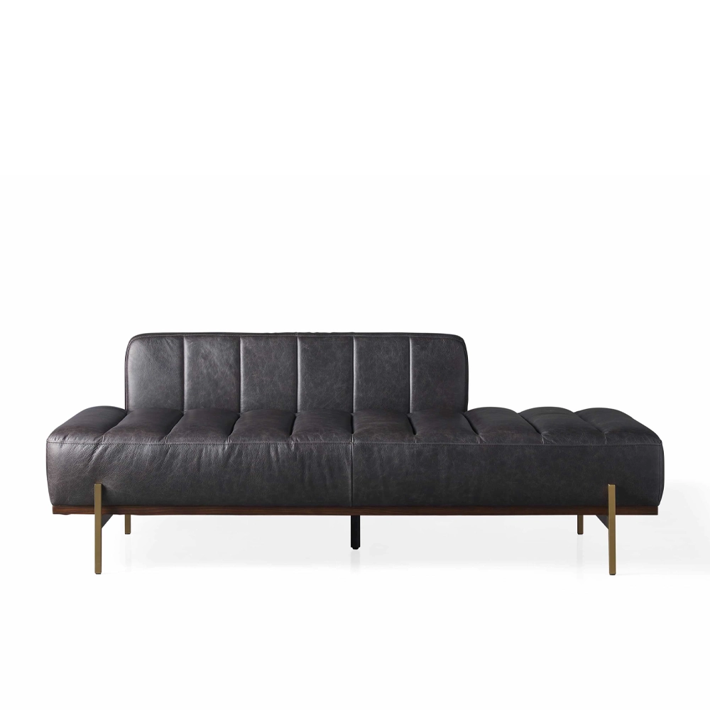 Home Mart Cascades Faux Leather Sofa - Image 14