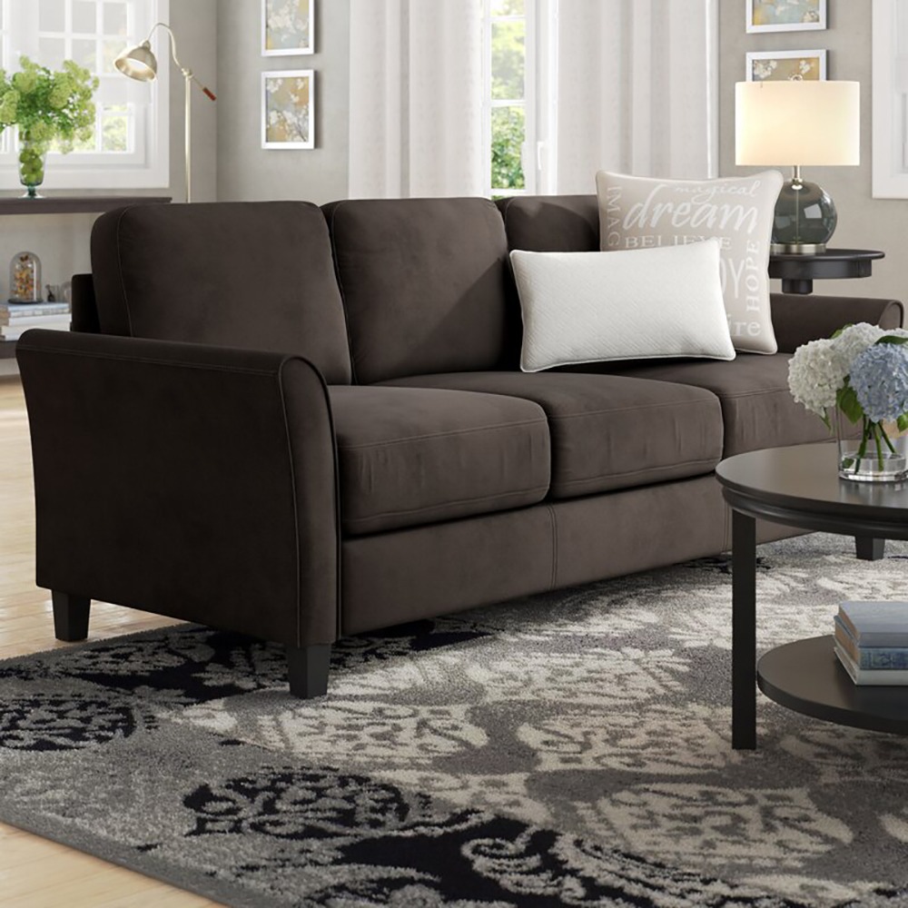 Home Mart Celestia Flared Arm Sofa - Image 7