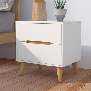 Home Mart Classic 2-Drawers Night Stand