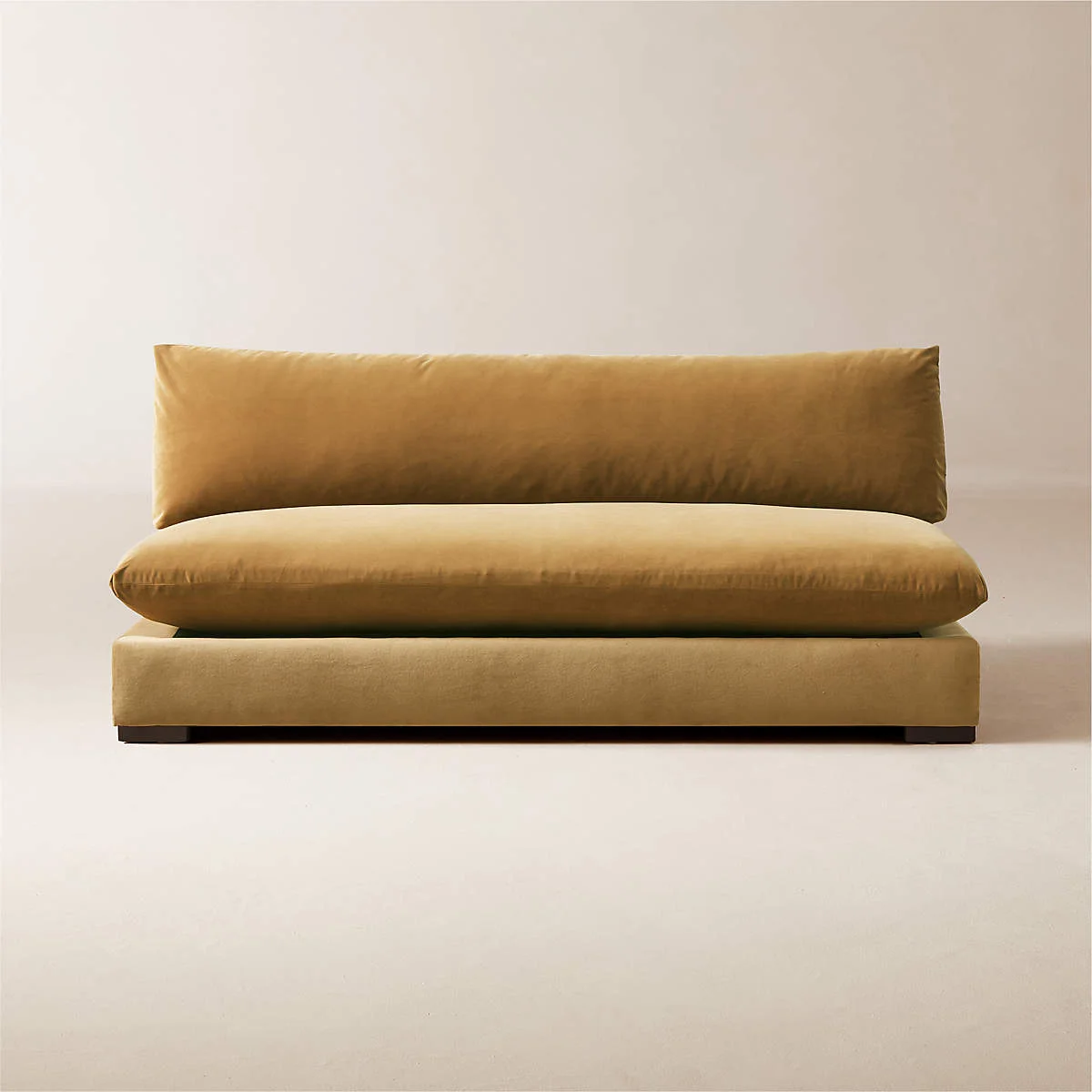 Home Mart Clifford armless Sofa - Image 4