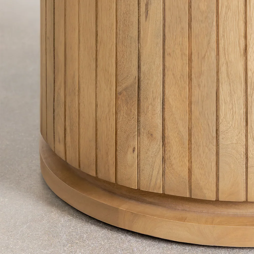 Home Mart Colbee Dining Table 120cm - Image 4