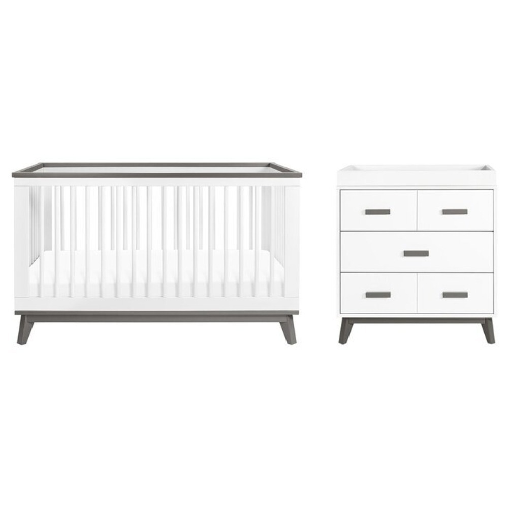 Home Mart Standard 2-Piece Nursery Crib - Image 4