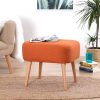 Home Mart Conway Square Footstool Ottoman