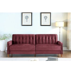 Alternative view of Home Mart Cornell Square Arm Sofa Bed