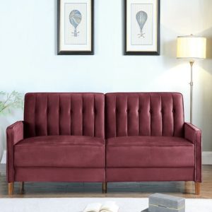Home Mart Cornell Square Arm Sofa Bed