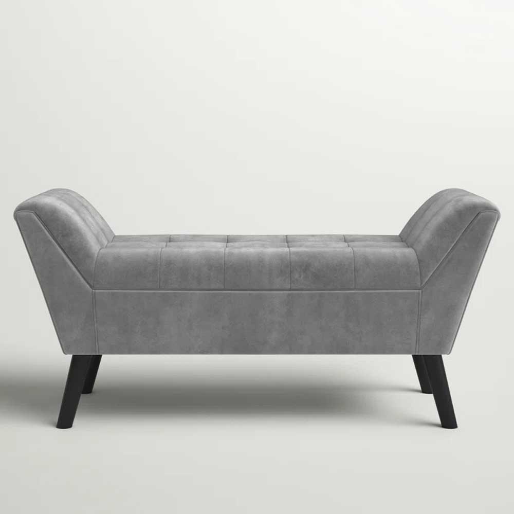 Home Mart Cosima Upholstered Ottoman Bench - Image 3