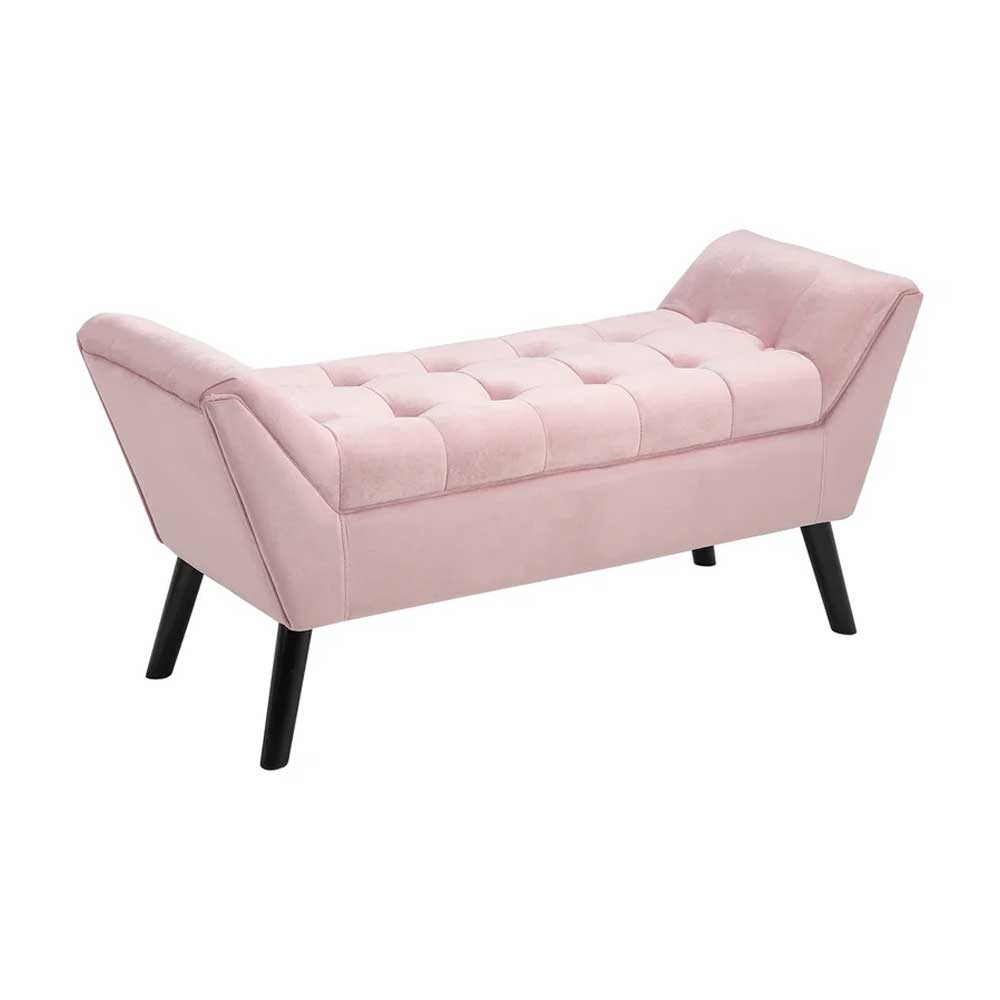 Home Mart Cosima Upholstered Ottoman Bench - Image 9