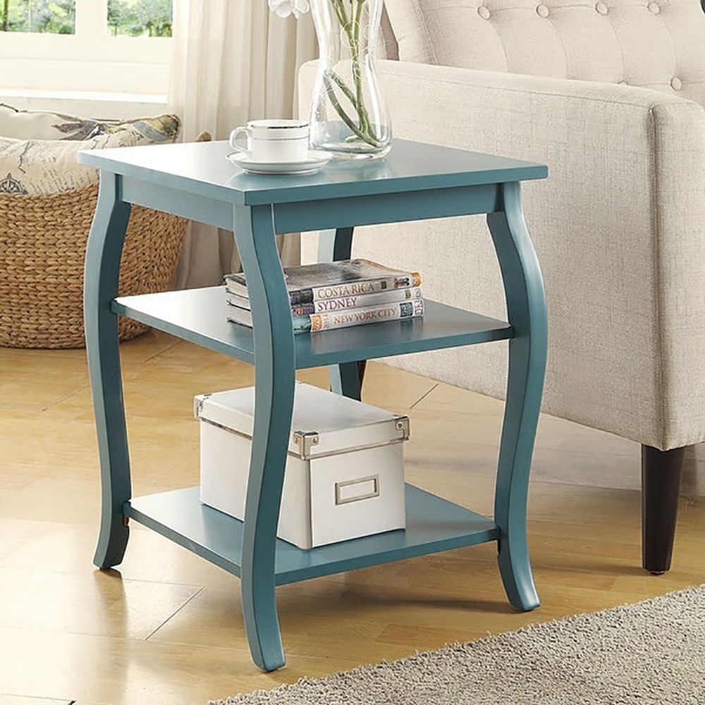 Home Mart Curved Legs End Table - Image 5
