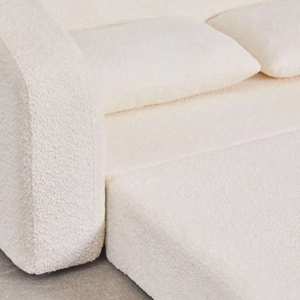 Home Mart Dalila 3-Seater Sofa Bed - Image 4